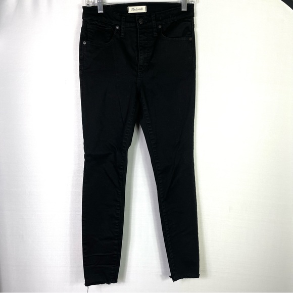 Madewell 9” Raw Hem Ankle Skinny Jeans - Picture 2 of 6